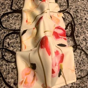 Floral face mask